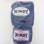 WINDY ウインディ 本革製キックボクシング グローブ 青 １６オンス